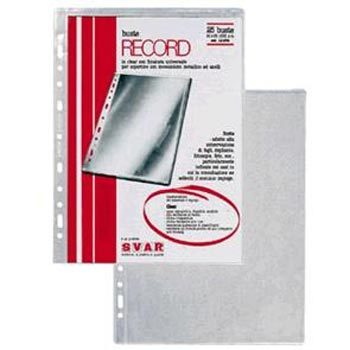 gbc BustePVC PerforazioneUniversale, FormatoAmericano, 22x28cm formato americano, Svar.