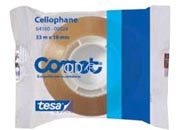 gbc Nastro adesivo COMET 37828 19mmx33metri, cellophane 64-160, taglio con le mani facilitato e senza sbavature. Resiste nel tempo, (1pz)  TEA37828