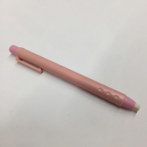 gbc Gomma matita a scatto ROSA E-knock, ROSA. Dimensioni 130x10mm. Un-Ball Auto GOMMA in penna per correzione per matita. EH-100P.