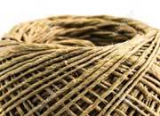 legatoria fili sicurezza spago canapa, cm 6-12 per attaccare etichette formato americano. lunghezza steso cm 40, annodato cm 20. Diametro 1 mm. Forniti stesi BRA1140