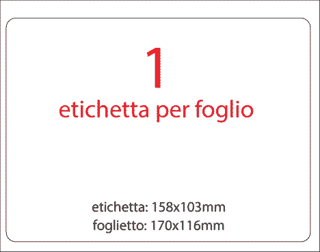 wereinaristea EtichetteAutoadesive aRegistro 158x103mm(103x158) Carta COLORI ASSORTITI, in foglietti da 116x170. La confezione contiene 600 etichette per ognuno dei seguenti colori: GIALLO, ROSA, ARANCIONE, ROSSO, GRIGIO, VERDE, VIOLA, AZZURRO, MARRONE, NERO.