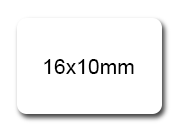 wereinaristea EtichetteAutoadesive perfetto registro. 16x10mm(10x16) WER16x10.