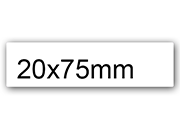 wereinaristea EtichetteAutoadesive, aRegistro, 20x75mm(75x20) MID20x75.