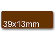 wereinaristea EtichetteAutoadesive aRegistro, 39x13mm(13x39) Carta WER39x13ma.