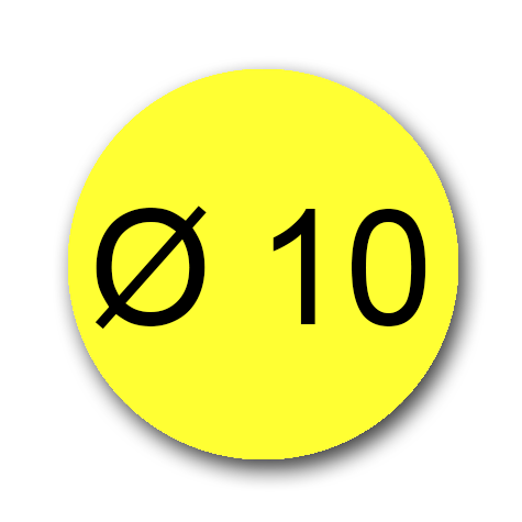 wereinaristea EtichetteAutoadesive aRegistro, diametro 10 GRIGIO, in foglietti da 116x170, 117 etichette per foglio, (10 fogli).