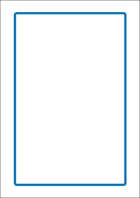carta Carta personalizzata con bordo -blu- per stampanti laser & inkjet. Formato a4 (21x29,7 cm), 95gr x mq, personalizzata a tema.