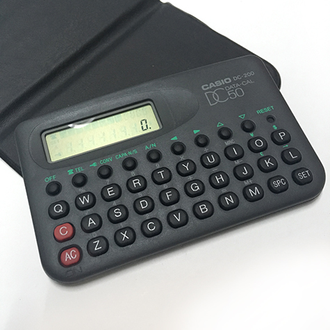 gbc Calcolatrice, Rubrica, Memoria, Data Base Questa data cal  dotata di una memoria digitale che consente di memorizzare una notevole quantit di dati per un rapido e facile richiamo in qualsiasi momento. Dimensioni 65x100x8mm.