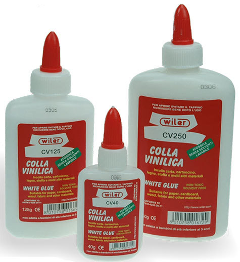 gbc Colla vinilica Incolla carta, cartoncino, legno, stoffa, e molti altri materiali.